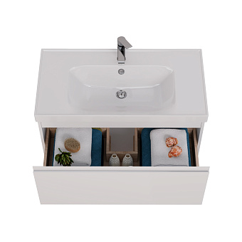 Тумба под раковину подвесная LEMARK Veon Mini LM02VM90T 45х86,6х43см