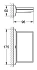 Полка в ванную GROHE Allure Brilliant 40504000 1-ярусная 9,6х17,4см хром
