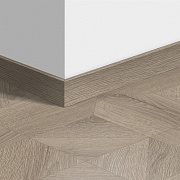 Плинтус Quick-Step 2400х77х14мм Дуб серый теплый брашированный QSPSKR04141
