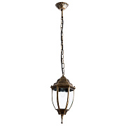 Светильник фасадный Arte Lamp PEGASUS A3151SO-1BN 60Вт IP44 E27 золотой/чёрный