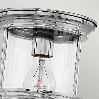 Светильник потолочный Hinkley hadrian QN-HADRIAN-MINI-F-CM-CLEAR 60Вт E27