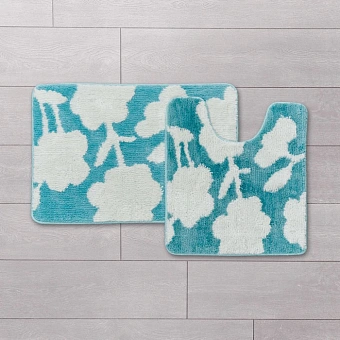 Коврик для ванной IDDIS Promo P37M465i12 45х65см голубой