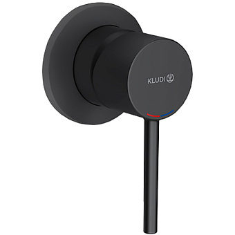 Смеситель для душа KLUDI Bozz 389253976 чёрный матовый