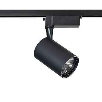Трековый светильник Maytoni Vuoro TR003-1-12W3K-B 10Вт LED чёрный для однофазного трека