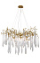 Люстра подвесная CRYSTAL LUX REINA REINA SP8 D1000 GOLD PEARL 480Вт 8 лампочек E14
