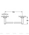 Полотенцедержатель GROHE Euphoria Cube System 40653001 хром 58,2см