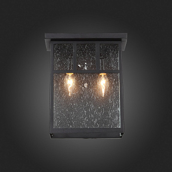 Светильник фасадный ST Luce GLAZGO SL079.401.02 120Вт IP20 E14 тёмный кофе