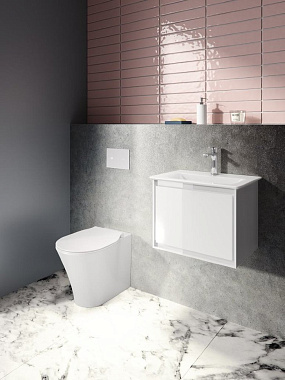 Панель смыва IDEAL STANDARD PROSYS SYMFO R0129SA white glass