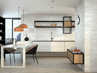 Настенная плитка CIFRE CERAMICA Opal 78795253 Marine 7,5х30см 0,5кв.м. глянцевая