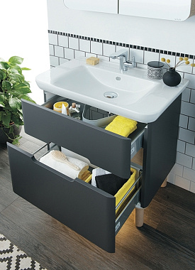Тумба с раковиной VITRA Sento 60834 49х63х69см