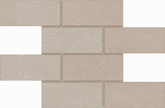 Керамическая мозаика ESTIMA Terra Mosaic/LN01_NS/TE01_NS/28,6x35/BricksBig Beige 28,6х35см 1,001кв.м.