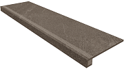 Плитка для ступеней ESTIMA Gabbro Set/Steptrade/GB03_NS/33x120/S1/Riser/GB03_NS/14,5 Anthracite 120х33смкв.м. неполированная