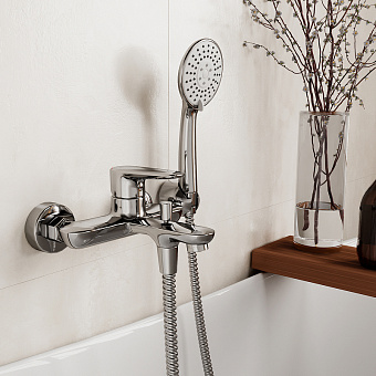 Смеситель для ванны WASSERKRAFT Vils 5601 хром
