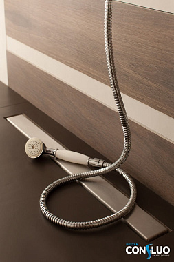 Душевой лоток Pestan 13701233,00 89,6х13,6см горизонтальный сток с решёткой и опорами