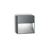 Светильник фасадный IDEAL LUX DOWN 122045 28Вт IP44 G9 антрацит