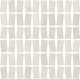Керамическая мозаика Atlas Concord Италия Raw A00J White Mosaico Castle 29х29,2см 0,508кв.м.
