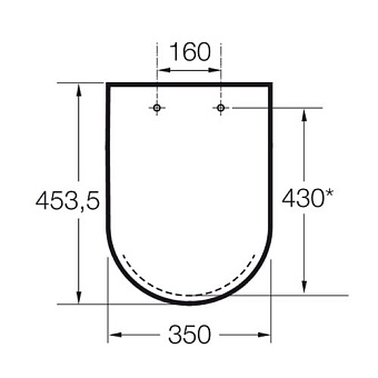 Сиденье для унитаза ROCA 8O1472004 с микролифтом