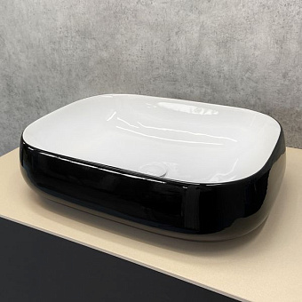 Раковина накладная Comforty 78102BW 54х42см