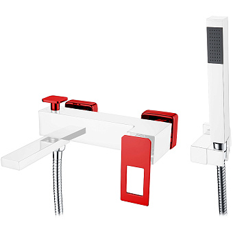 Смеситель для ванны Boheme Q 143-CRR хром