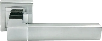 Дверная ручка нажимная MORELLI FUKOKU MH-28 SC/CP-S матовый хром/хром