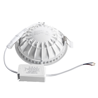 Светильник точечный встраиваемый Arte Lamp RIFLESSIONE A7012PL-1WH 12Вт LED