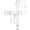 Гигиенический душ Cisal Shower SC00791024 золото