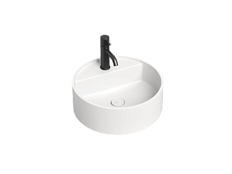 Раковина накладная SALINI ARMONIA 130126MRH 45х45см