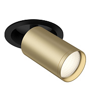 Светильник точечный встраиваемый Maytoni FOCUS S C048CL-1BMG 10Вт GU10