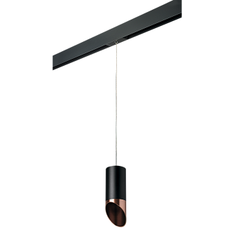 Трековый светильник Lightstar Rullo PRORP437130 50Вт GU10 медь для однофазного трека