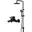 Набор смесителей AM-PM Gem F42890A14 чёрный