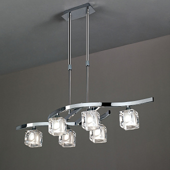 Люстра подвесная Mantra CUADRAX 0955 30Вт 6 лампочек G9