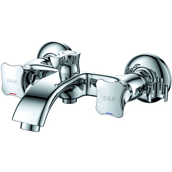 Смеситель для ванны D&K HessenGrimm DA1383201 хром