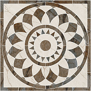 Декор KERAMA MARAZZI Театро ID111 Бежевый/Коричневый 100х100см 1кв.м.