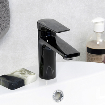 Смеситель для раковины WASSERKRAFT Glan 6603 чёрный