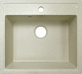 Мойка кухонная Azario Litos CS00078324 57х50,5см бежевый