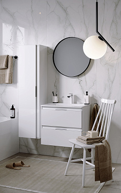 Тумба с раковиной AQWELLA Accent ACC0106DZ 45х62х56см