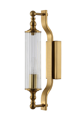 Бра CRYSTAL LUX TOMAS TOMAS AP1 BRASS 60Вт E14