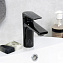 Смеситель для раковины WASSERKRAFT Glan 6603 чёрный