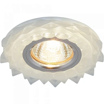 Светильник точечный встраиваемый Elektrostandard Matt Ice 2209 MR16 40Вт G5.3