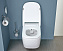 Унитаз подвесной VITRA V-Care 5674B003-6194 безободковый с микролифтом