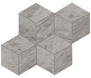 Керамическая мозаика Atlas Concord Италия MARVEL STONE AS2I Bardiglio Grey Mosaico Esagono Lapp 30х35см 0,42кв.м.