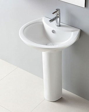 Раковина на пьедестале Azario Trend AZ-3007 55х46,5см