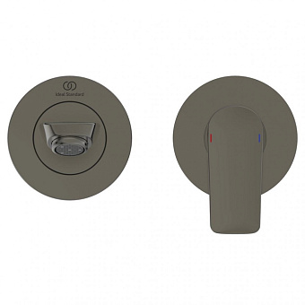 Смеситель для раковины IDEAL STANDARD CONNECT AIR A7029A5 magnetic grey