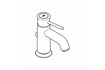 Смеситель для раковины GROHE BauClassic 23161000 хром