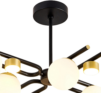 Люстра потолочная Favourite Soffiato 3048-8P 236Вт 8 лампочек G9/LED