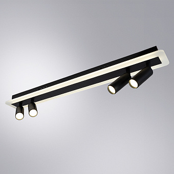 Спот Arte Lamp TOMMY A2607PL-30BK 30Вт 4 лампы LED