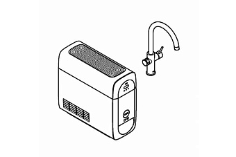 Смеситель для кухни GROHE Blue Home 31455000 высокий излив хром