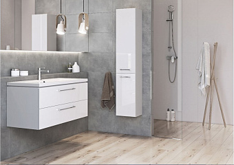 Тумба под раковину подвесная CERSANIT LARA SZ-LARA-CO80-Wh 46х80х46см