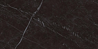Неполированный керамогранит Atlas Concord Италия MARVEL STONE D114 Nero Marquina 60х30см 1,08кв.м.