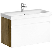 Тумба с раковиной AQWELLA Smart SRT0108DB 38х80х51см